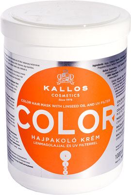 Kallos Color maska do włosów 1000ml