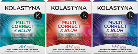 Kolastyna Multi Correct & Blur pakiet kremów 50% taniej
