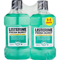 Listerine płyn do płukania ust 2 x 250ml Fresh Burst