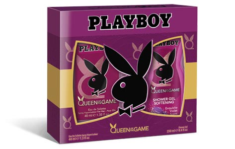 Playboy zestaw Queen of the Game żel pod prysznic 250ml + EDT 40ml