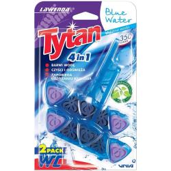 Tytan 4in1 Duo kostka do WC barwiąca 2x40g Violet Water