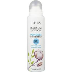 Bi-es dezodorant 150ml Blossom Cotton Invisible
