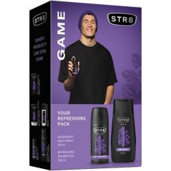 STR8 zestaw Game dezodorant 150ml + żel pod prysznic 250ml