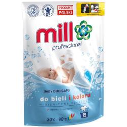 Mill Professional kapsułki do prania 30 sztuk Baby Duo Caps