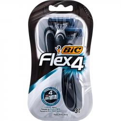 Bic Flex 4 maszynki do golenia 3 sztuki