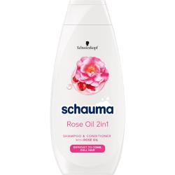 Schauma szampon 400ml Rose Oil 2in1