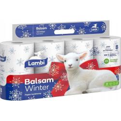 Lambi papier toaletowy 3-warstwowy 8 rolek Balsam Winter