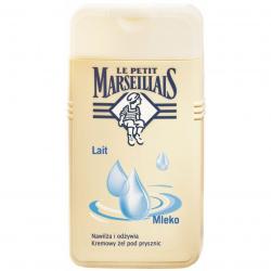 Le Petit Marseillais żel pod prysznic 250ml mleko