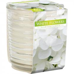 Bispol świeca zapachowa snw80-179 White flowers