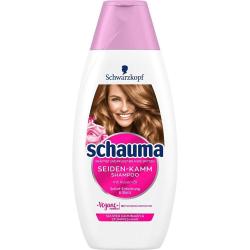 Schauma szampon do włosów 400ml Seiden - Kamm Rosen Oil