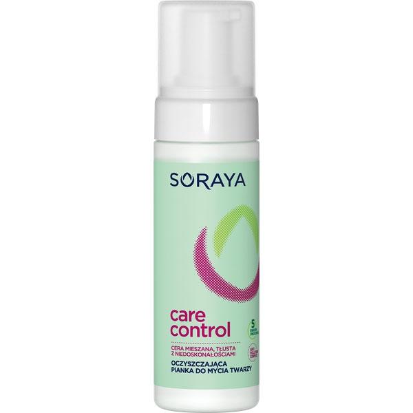 Soraya Care&Control oczyszczająca pianka do mycia twarzy
