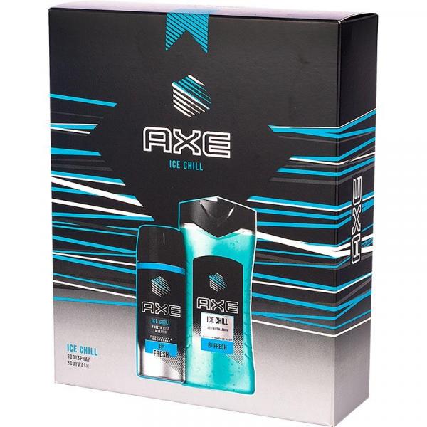 AXE zestaw Ice Chill dezodorant + żel pod prysznic