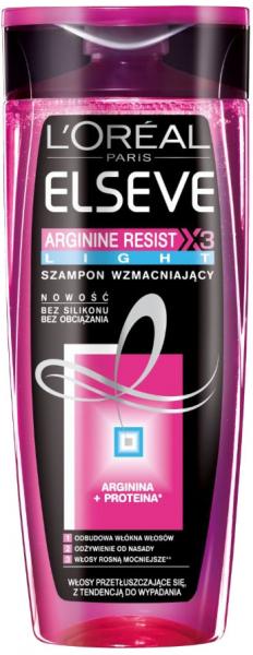 Elseve szampon do włosów Arginine Resist Light 400ml