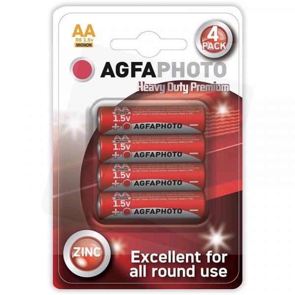 AgfaPhoto baterie AA R6 1,5V 4szt