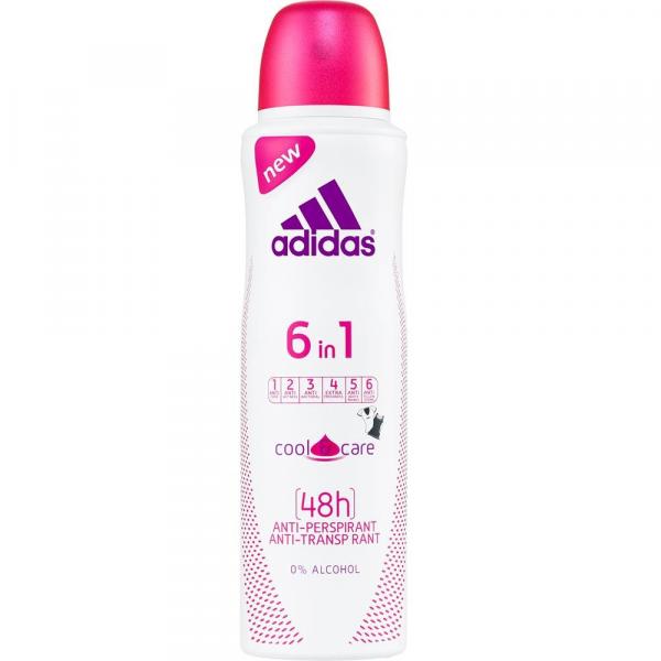Adidas dezodorant damski 6in1 Cool&Care 150ml