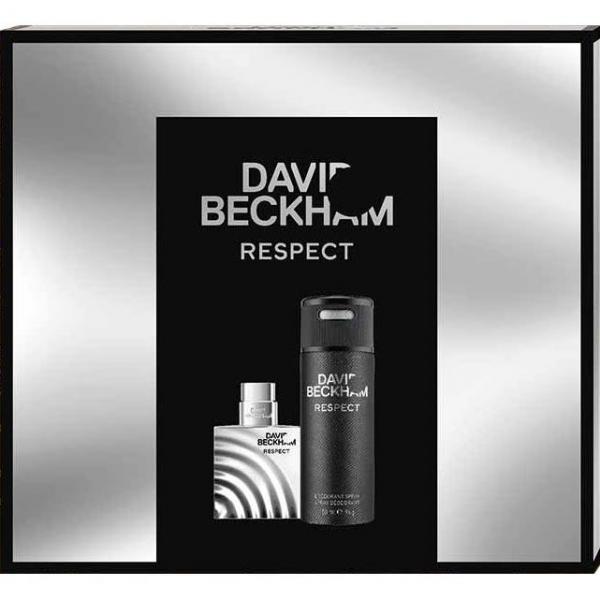 David Beckham zestaw Respect woda toaletowa 40ml + dezodorant 150ml