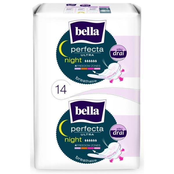 Bella Perfecta Ultra Night Duo 14szt. podpaski higieniczne