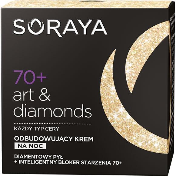 Soraya Art&Diamonds 70+ krem na noc 50ml