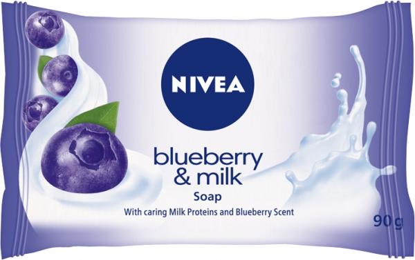 Nivea mydło 90g blueberry & milk