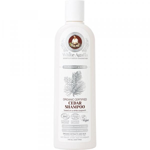 White Agafia szampon do włosów cedrowy 280ml