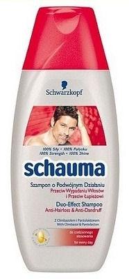 Schauma szampon 250ml MEN przeciw wypadaniu przeciwłupieżowy