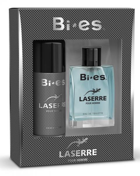 Bi-es zestaw Laserre męski woda + dezodorant