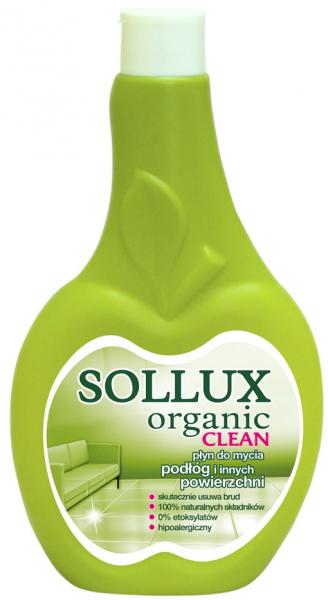 Sollux płyn do mycia podłóg i innych powierzchni 500ml Organic Clean