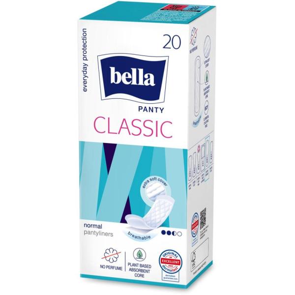 Bella Panty Classic 20 sztuk wkładki higieniczne