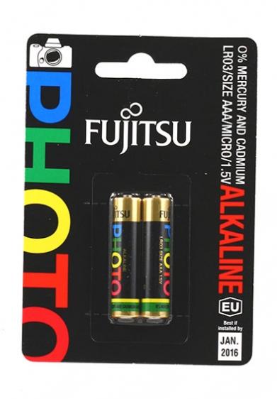 Fujitsu photo baterie alkaliczne AAA LR03 1,5V 2szt.