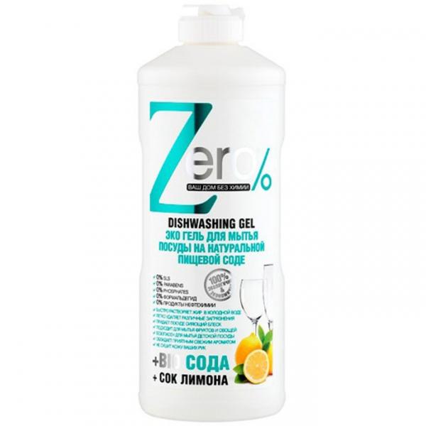 Naturalny płyn do mycia naczyń z sodą oczyszczoną ZERO 500 ml