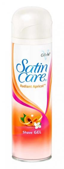 Gillette Satin Care Radiant Apricot żel do golenia 200ml
