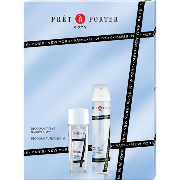 Pret-a-Porter zestaw Classic dezodorant 200ml + dezodorant perfumowany 75ml