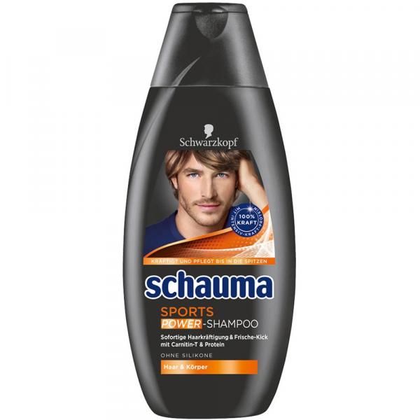 Schauma szampon 400ml MEN Sports Power