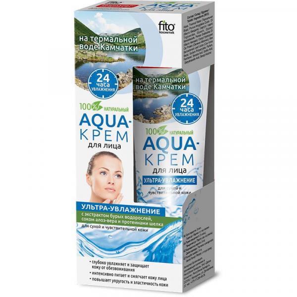 Fitokosmetik Aqua Krem do twarzy 45ml ultra nawilżenie skóra sucha i wrażliwa