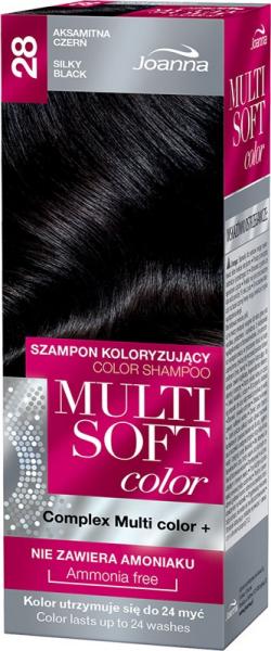 Joanna Multi Soft 28 aksamitna czerń szampon