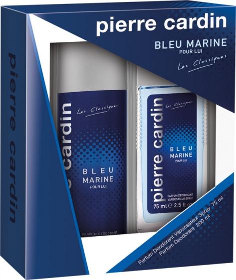 Pierre Cardin zestaw Bleu Marine dezodorant perfumowany 75ml + dezodorant 200ml