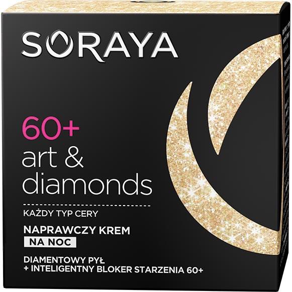 Soraya Art&Diamonds 60+ krem na noc 50ml