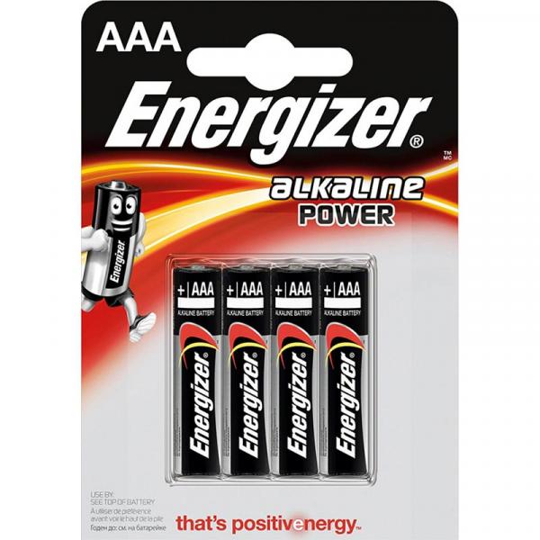 Energizer baterie alkaliczne AAA LR03 4 sztuki