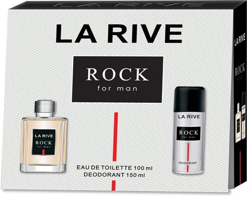 La Rive zestaw Rock for Man woda + deo