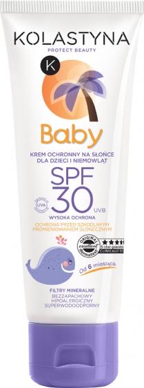 Kolastyna Baby krem ochronny dla dzieci i niemowląt SPF30 75ml