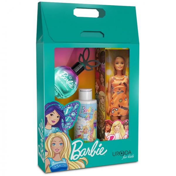 Bi-es Barbie zestaw Dreamtopia woda perfumowana + żel pod prysznic + lalka