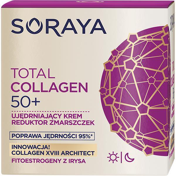 Soraya Total Collagen 50+  Krem przeciwzmarszczkowy dzień/noc 50ml