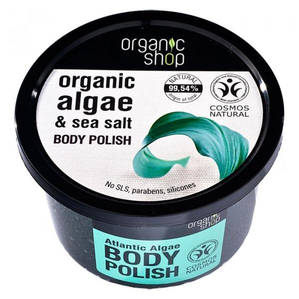Organic Shop peeling do ciała Atlantyckie Algi 250ml