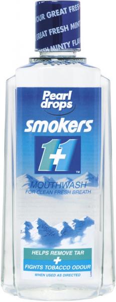 Pearl Drops Smokers dla palaczy płyn do ust 400ml