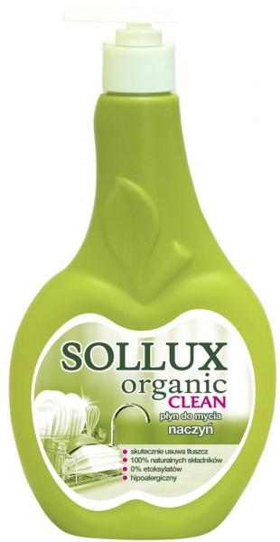 Sollux płyn do mycia naczyń 500ml Organic Clean