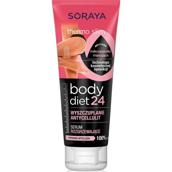 Soraya Body Diet 24 serum rozgrzewające wyszczuplanie, antycellulit 200ml