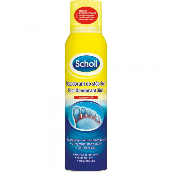 Scholl dezodorant do stóp 3w1 150ml