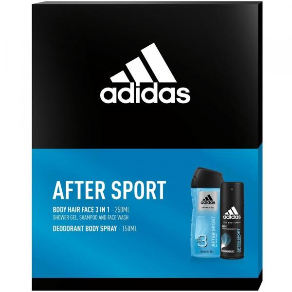 Adidas zestaw MEN After sport dezodorant + żel pod prysznic