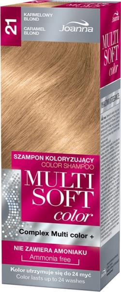 Joanna Multi Soft 21 karmelowy blond szampon