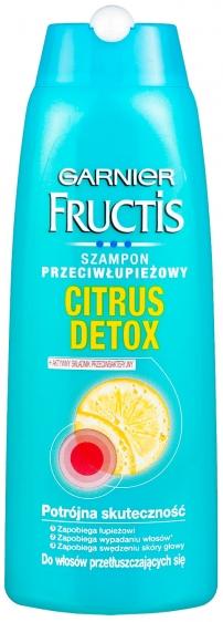 Fructis szampon Citrus Detox przeciwłupieżowy 250ml